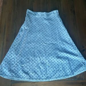 Ann Taylor Loft 100% cotton skirt